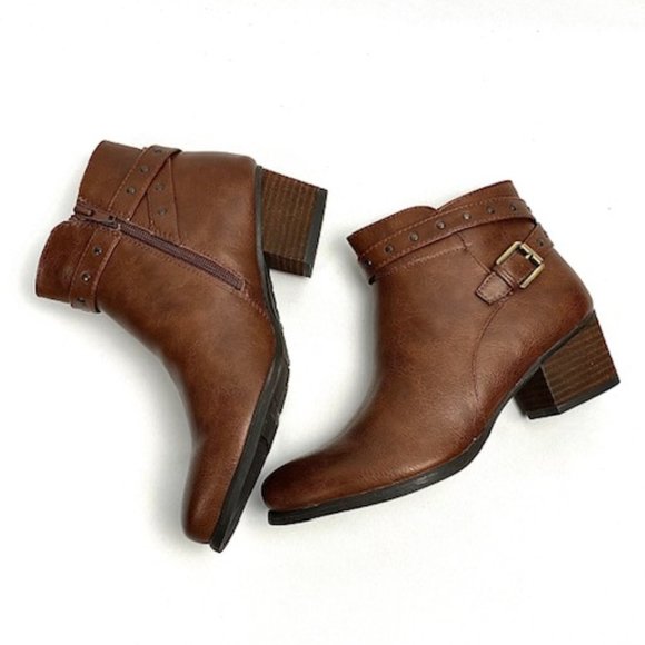 New Soul Naturalizer Carrie Ankle Bootie, Wiskey, 8 - Picture 9 of 12